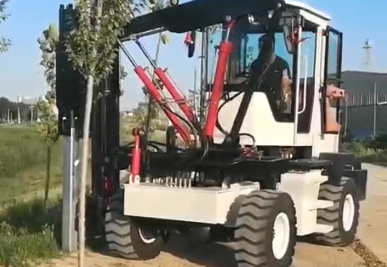 打桩机施工案例