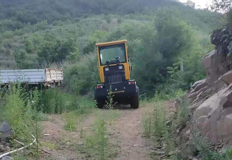 装载机施工案例