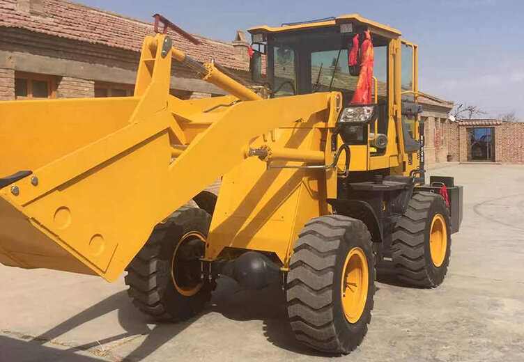 装载机施工案例
