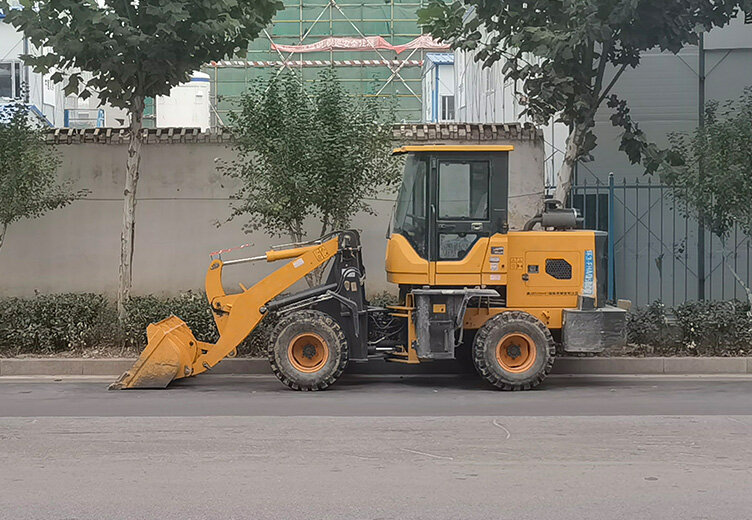 装载机施工案例