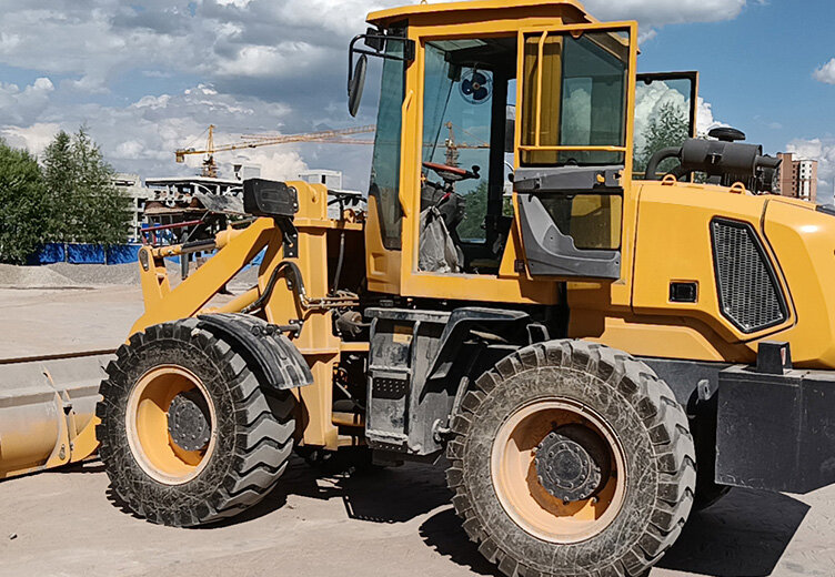 装载机施工案例