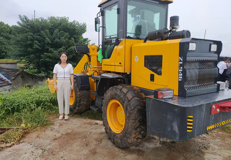 装载机施工案例