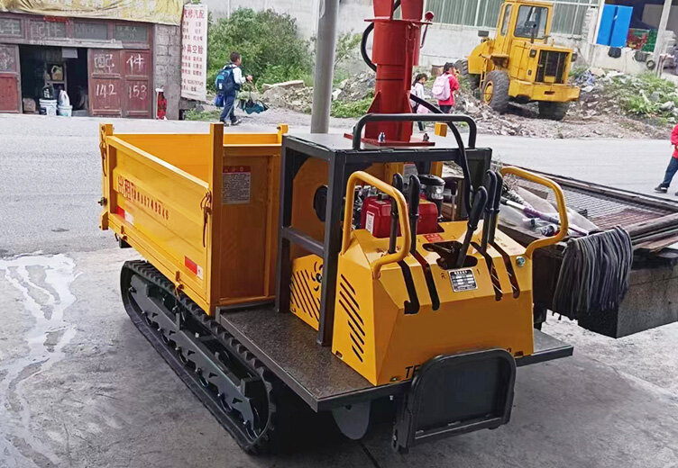 履带运输车施工案例