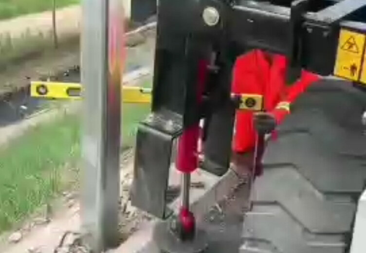 打桩机施工案例