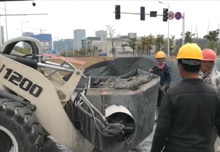 搅拌斗施工案例